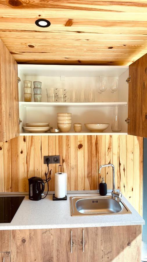 Luxe Tiny House Bij Het Leekstermeer Matsloot Exterior foto