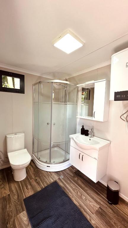 Luxe Tiny House Bij Het Leekstermeer Matsloot Exterior foto